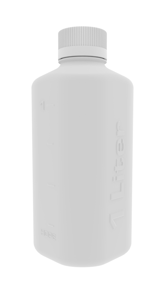 Foxx 1L HDPE Boston Square