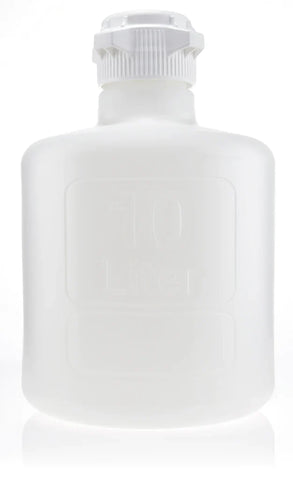 EZBio® 10L Titanium Round Carboy. Sterile PP, No Spigot, VersaCap® 83B. For bioprocessing & lab use. 1/CS | img_1 | Foxx Life Sciences Global | shopfls.com