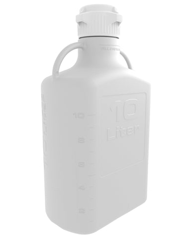 EZBio® Carboy, Polypropylene (PP), 10L, No Spigot, VersaCap® 83B, Double Bagged, Non Sterile | img_1 | Foxx Life Sciences Global | shopfls.com