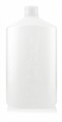 EZBio®pure S Bottle, 2L, No Cap, Mutually Double Bagged, Non-Sterile