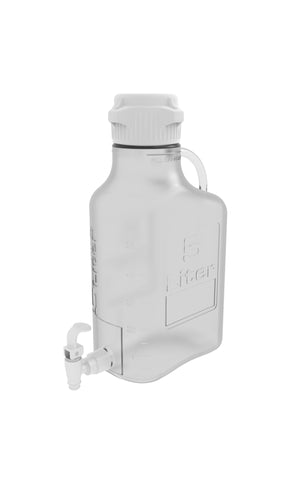 5L (1 Gal) PETG Carboy with 83B Cap and Spigot | img_1 | Foxx Life Sciences Global | shopfls.com