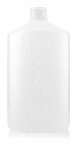 EZBio®pure S Bottle, 5L, No Cap, Mutually Double Bagged, Non-Sterile