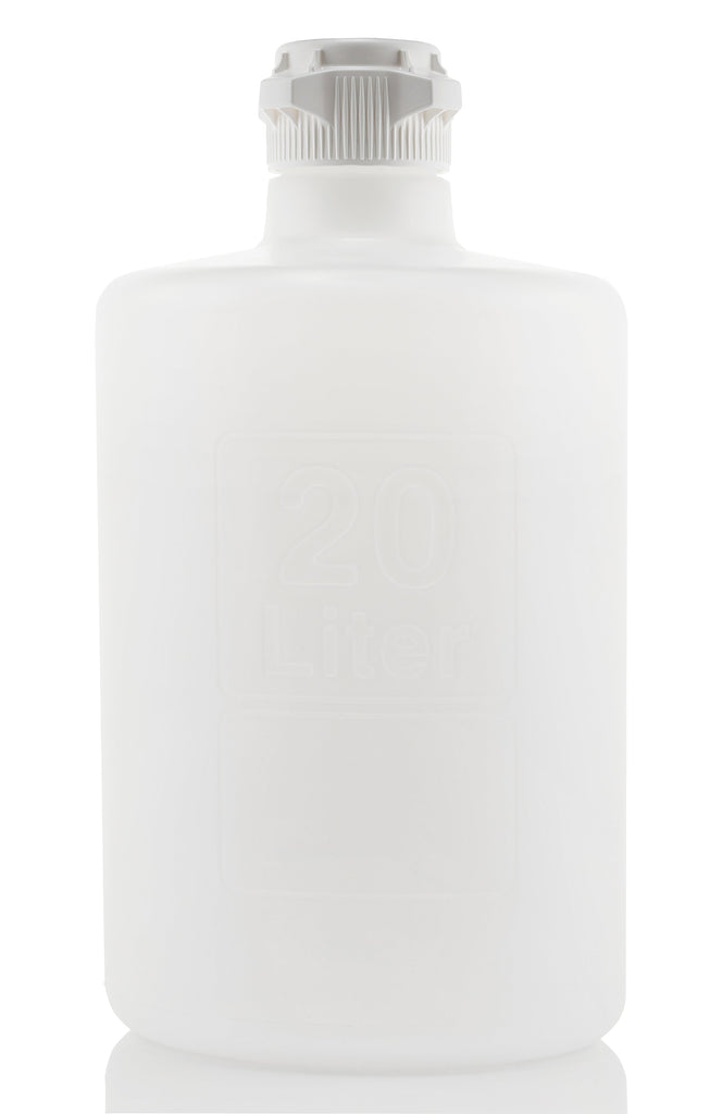 EZBio® Titanium Round Carboy, 20 Liter, No Spigot, VersaCap® 83B, Sterile. PP, Foxx Life Sciences. | img_1 | Foxx Life Sciences Global | shopfls.com