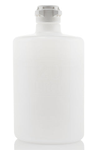EZBio® Titanium Round Carboy, 20 Liter, No Spigot, VersaCap® 83B, Sterile. PP, Foxx Life Sciences. | img_1 | Foxx Life Sciences Global | shopfls.com