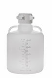 EZclear® Round Carboy 10L, PP, Class VI, 83B Closed VersaCap®, Non-Sterile