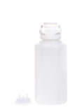 Round EZLabpure™ Polypropylene (PP) Vacuum Bottle, 1L,  Open VersaCap® 53B, With Closed and  2x1/8" HB Adapters, 1/EA | img_1 | Foxx Life Sciences Global | shopfls.com