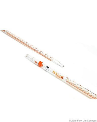 Borosil Graduated Mohr Pipette Class A Batch Certificate - ISO 835 -  Ind Cert 10mL