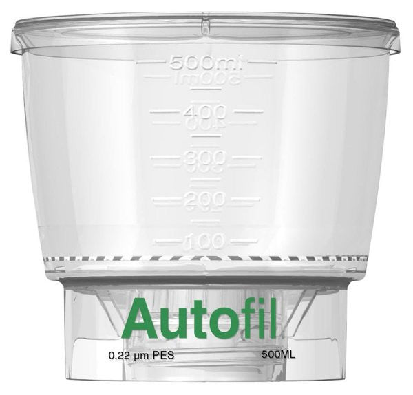  500ml Autofil® .2μm High Flow PES Bottle Top Filter Funnel