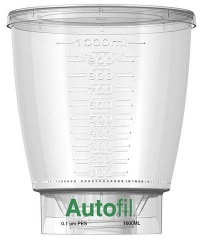  1000ml Autofil® .1μm High Flow PES Bottle Top Filter Funnel