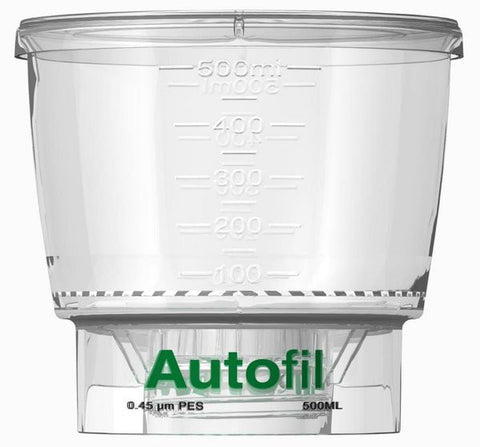  500ml Autofil® .45μm High Flow PES Bottle Top Filter Funnel