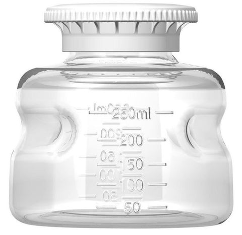Foxx Life Sciences 250ml PS Media Bottle with SECUREgrip cap, Non-Sterile
