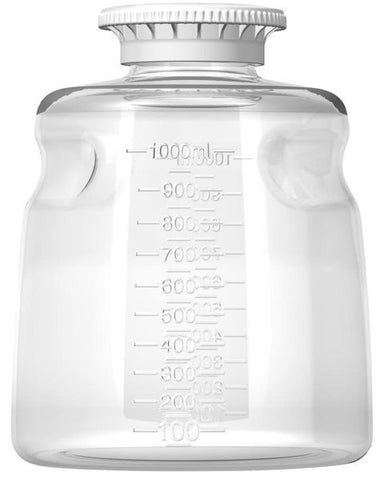 Foxx Life Sciences 1000ml PS Media Bottle with SECUREgrip cap, Non-Sterile