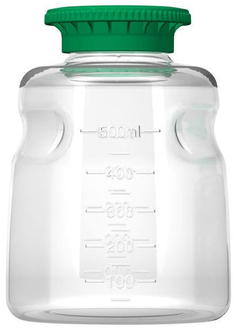 Foxx Life Sciences 500ml PETG Media Bottle with SECUREgrip cap, Non-Sterile