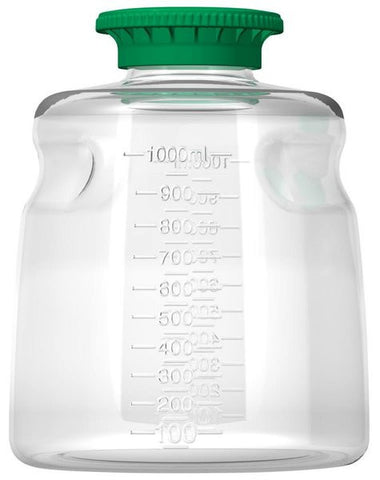 Foxx Life Sciences 1000ml PETG Media Bottle with SECUREgrip cap, Non-Sterile