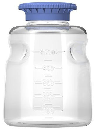 Foxx Life Sciences 500ml PC Media Bottle with SECUREgrip cap, Sterile