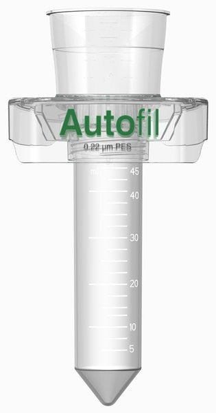 24/case Autofil® 50ml Vacuum Filter .2μm High Flow PES w/ tube