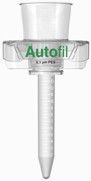 24/case Autofil® 15ml Vacuum Filter .2μm High Flow PES w/ tube