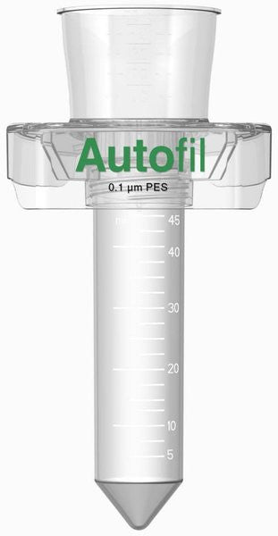 24/case Autofil® 50ml Vacuum Filter .1μm High Flow PES w/ tube