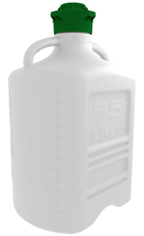 75L (20 Gal) HDPE Carboy with 120mm Cap