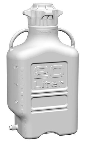 Foxx Life Sciences 20L PP Carboy with 120mm Cap and Spigot