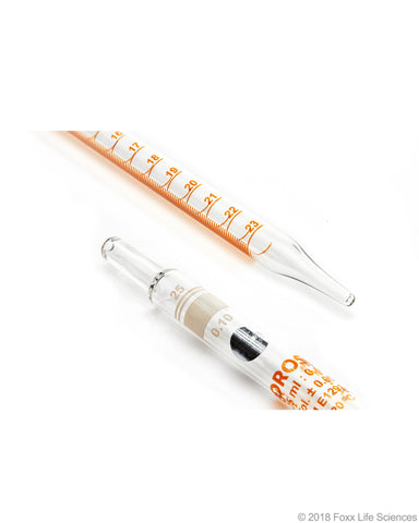 Borosil Graduated Serological pipettes - 3.3 Borosilicate - CS/10 - 25mL