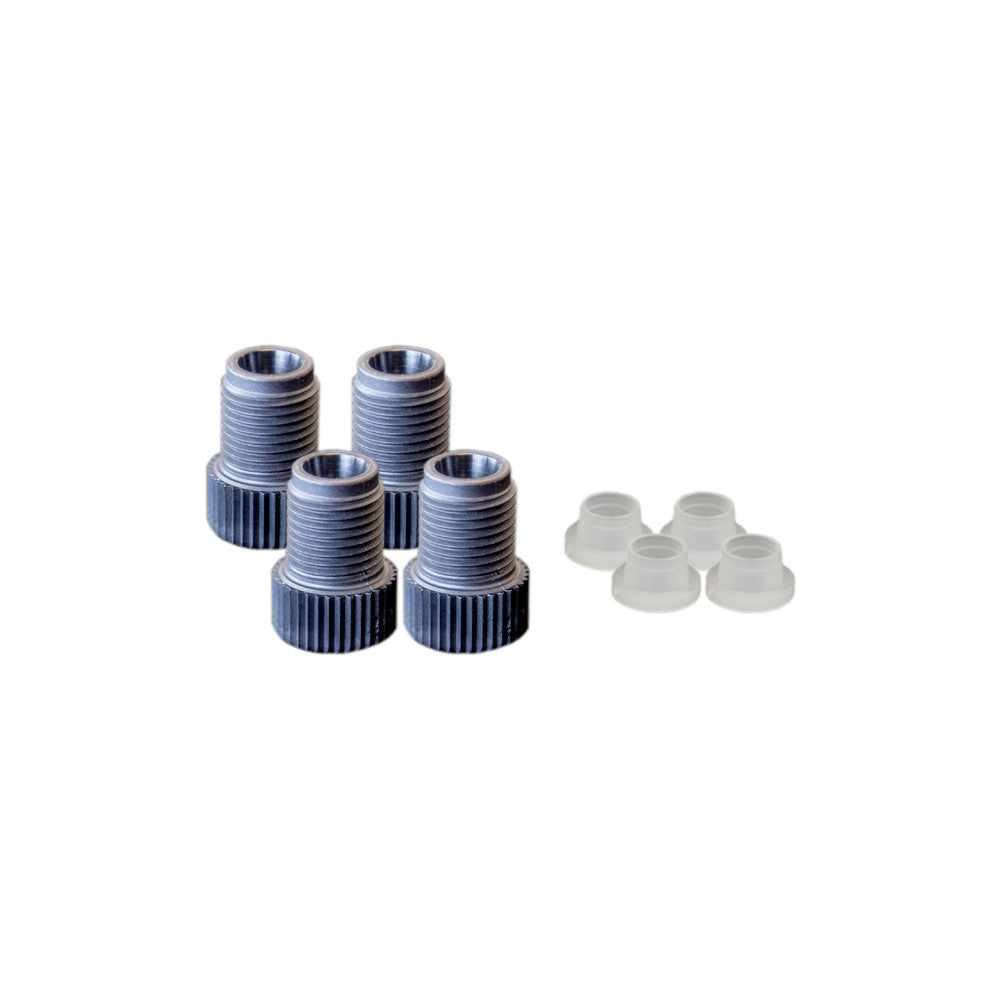 EZwaste® Replacement Tube Fittings, 1/4'' OD Fitting Pack, 4/pack