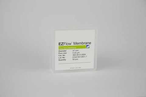 50 pack EZFlow® 47mm 0.2µm Nylon Membrane Disc Filter