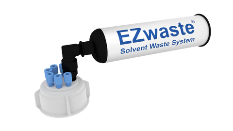 EZWaste® UN/DOT Filter Kit, VersaCap® 51S, 6 ports for 1/8" OD Tubing