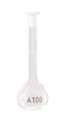 Borosil® Flasks - Volumetric - Class A - Clear - PP Stopper - 10mL - 7/16 - Ind. Cert - CS/5