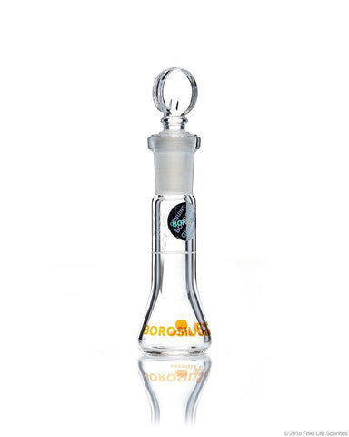 Volumetric Flask - Wide Neck - With Glass I/C Stopper - Class A - Ind Cert 5 mL