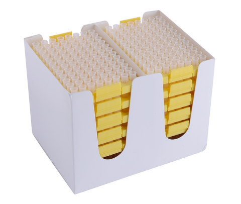 Abdos Racked Micro Tips, 0.2 - 10μl, Natural, Gamma Sterilized, 960/CS
