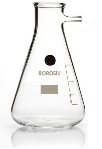 Borosil® Flasks - Filtering - Beaded Rim - 500mL - CS/20