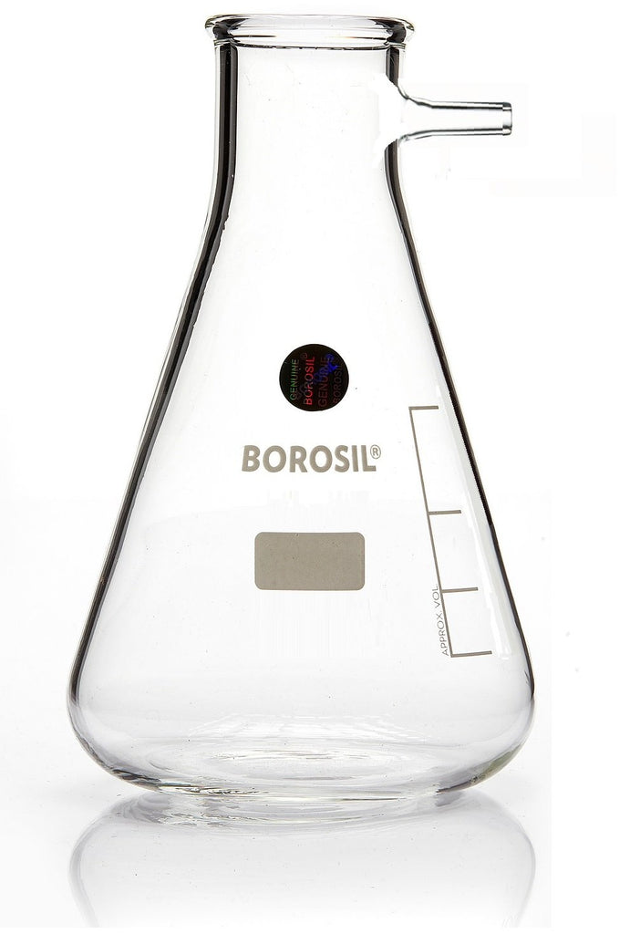 Borosil® Flasks - Filtering - Beaded Rim - 1000mL - CS/10